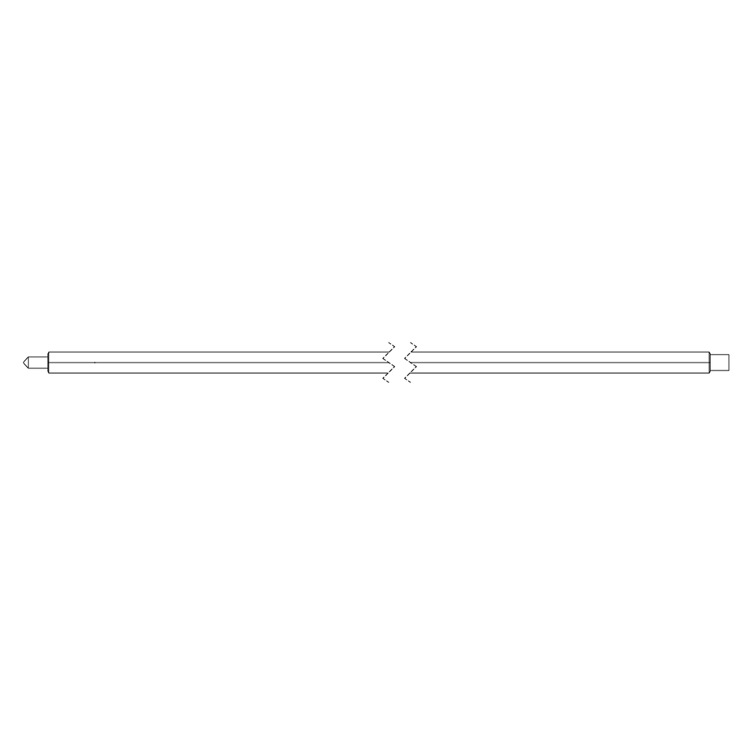 13928-36 36" Spit Rod, TEBQ-C / TE1BQ / TEPG