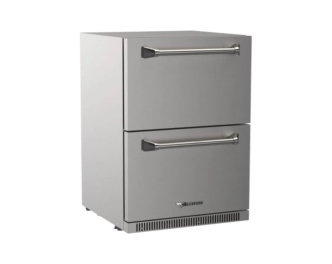 Twin Eagles TE24D 24-Inch Outdoor Refrigerated Drawers